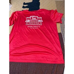 Badger Sport Mens Large Red Upstate Chick-fil-A Graphic Performance T-Shirt SC